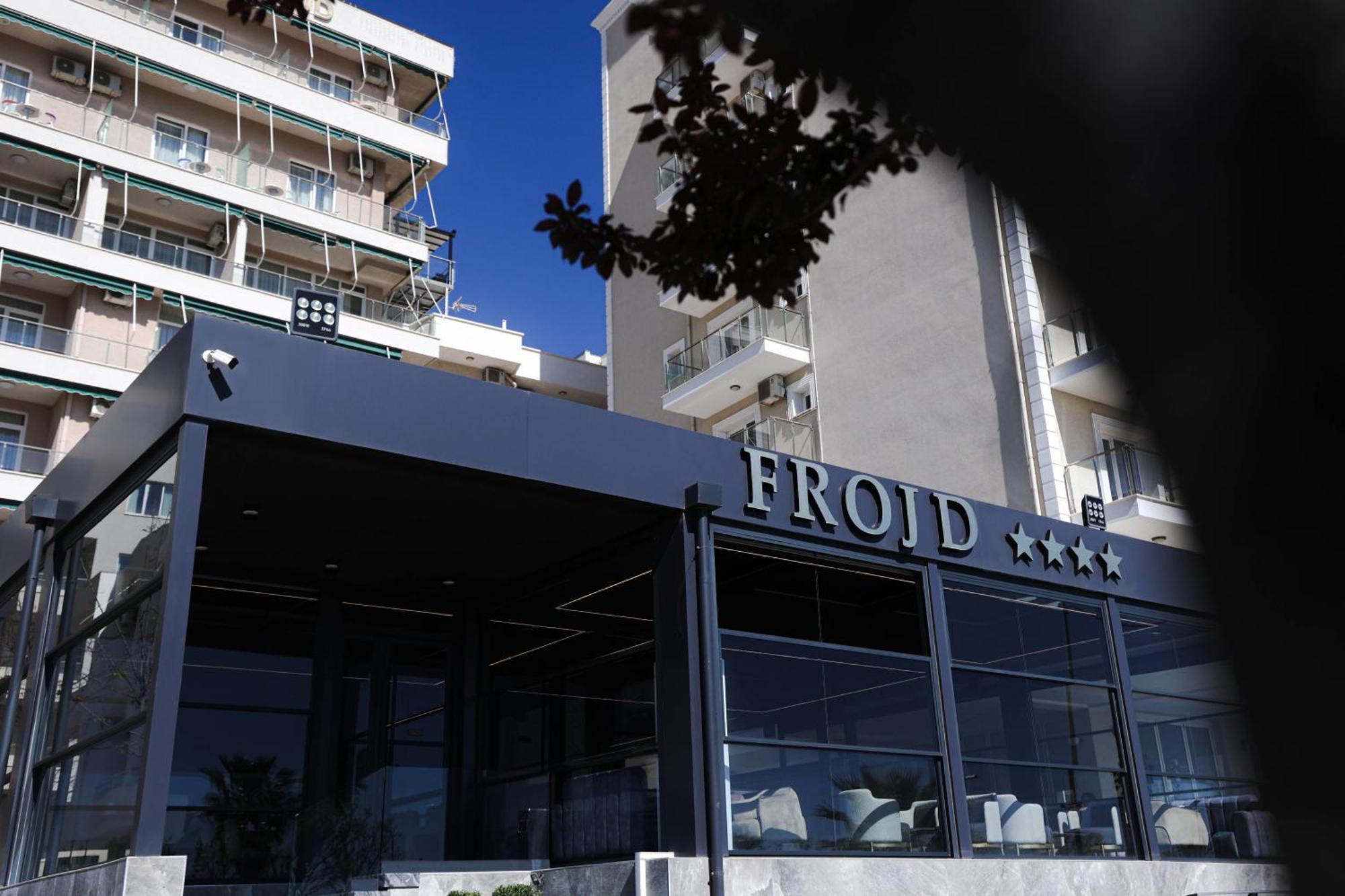 Hotel Frojd - Beach Front Resort Shëngjin Exterior foto